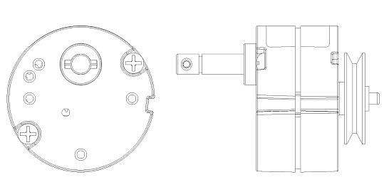 Bill Counting Machine Gearbox